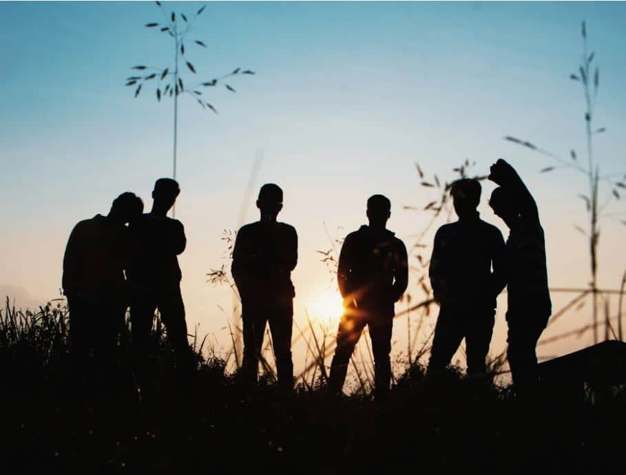 Group of young men - Enriched